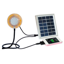 Water Proof Solar Light with Cell Phone Charger